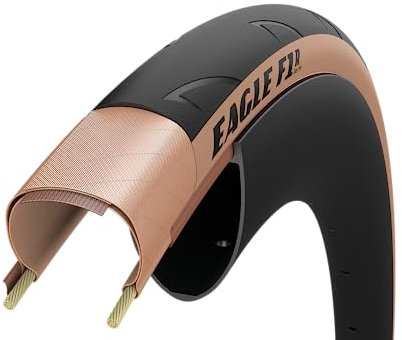 Goodyear Unisex-Adult Eagle F1 R 700x25c transparent, Schwarz, 25-622