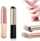 2Pcs Silicone Nail Tools, Silicone Nail Brush Ombre Nail Brush Nail Art, Reusable Nail Art Brushes Nail Polish Brush Applicator Sticks, Portable Nail Gradient Brush Manicure DIY Tool (Black/Pink)