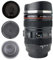 SLOSH Taza Cafe con Lente Cámara con 2 Tapas Vaso Taza Camara Objetivo Taza de Viaje para Llevar Acero Inoxidable Vaso Acero Inoxidable sin BPA (GE-II-V)