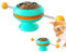 Catnip Spinner - Cat Toys for Indoor Cats with Suction Cup | Toothbrush, Teething and Interactive Features, Funny Windmill Spinner for Kitten