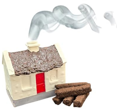 Juego de cabaña irlandesa para fumar con incienso para césped y turba. Experimenta el olor de la antigua Irlanda en tu propia casa. Regalo irlandés