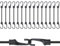 JIZZU Spanngummi mit Haken, 15 Stück Schwarzes Elastische Expander mit Haken, Vielseitiger Spanngurte für Camping, Autos, Fahrräder und Ladungssicherung（28cm, Φ 8mm）