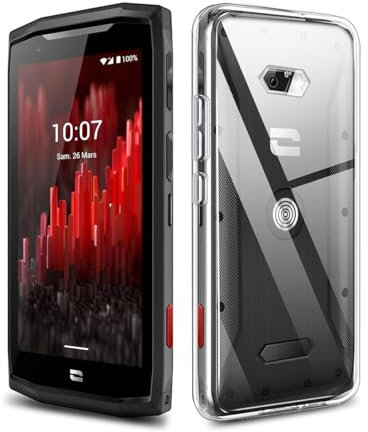 Coque Antichoc Compatible with Crosscall Core M5 Coque de Protection Compatible with Crosscall Core M5 étui Housse Etui Protection Clear