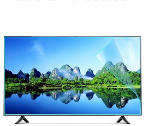 Protector De Pantalla Anti-Reflejos para TV De 43, Película Antirreflejos para Televisores Inteligentes 4K, con Filtro De Bloqueo De Luz Azul del Sin Burbujas, Resistente A Rayones