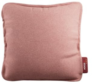Stoov Ploov³ 45x45 – Kabelloses Wärmekissen – Soft Pink | Infrarot-Technologie – Wärmekissen mit wiederaufladbarer Batterie – Mit automatischer Abschaltung – 45 x 45 cm – Soft Pink