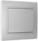 SOLERA 42964 Tapa CIEGA DE EMPOTRAR Blanco 83X81X10MM Mecanismo Completo S.Europa, Neutro