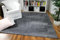 Snapstyle Hochflor Velours Teppich Mona Grau in 24 Größen
