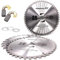 3 Kreissägeblätter Sägeblatt Hartmetall für Holz 250 x 30mm 24, 40 und 60 Z Zähne + 3 Reduzierringe auf 24,4mm, 20mm und 16mm + Kohlebürsten für Güde Tischkreissäge TK2500 TK2400