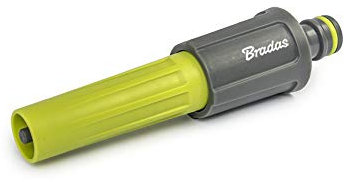 Bradas Spritzdüse Kunststoff Wasserspritze stellbar Steckkupplung Sprühspritze Spritzbrause Lime LINE 3478