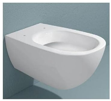 Ceramica Flaminia - Pot WC suspendu 55 x 38 Flaminia IO 2.0 IO118G - Blanc, sans siège