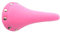 YFCTLM Fahrradsattel Vintage Fahrrad-Sattel-PU-Leder MTB Rennrad Rivet Sitzkissen Single Speed ​​Fixie Bike Braun Blau Satteldecke (Color : Pink)
