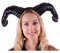 Horror-Shop Schwarze Widder Cosplay Hörner als Kostümzubehör