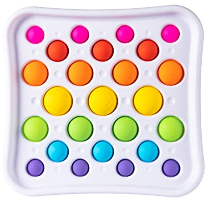 Fat Brain Toys Dimpl Pops Deluxe - The Ultimate Popping Experience, Kids & Adults
