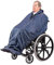 Winter wasserdichte Poncho Abdeckung für Rollstühle, komplette Abdeckung Unisex Regenbekleidung Regenschutz Rollstuhl Zubehör Geschenk, Standardlänge