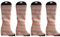 CHENGZI Beinstulpen, gerippt, gestrickt, Beinwärmer, Custume, Party, Sport, Yoga, Beinstulpen für Frauen und Mädchen, 2 Paar, PK+WH, One size