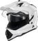 ILM Dual Sport Adventure Motocross Motorradhelm mit Pinlock kompatiblem Sonnenvisier ATV Dirt Bike Off Road Casco ECE Modell-WS902,Weiß, M