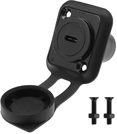 Create idea Typ C Panel Mount Stecker Buchse Typ C Buchse auf Buchse Kupplung Adapter Konverter In-Line D-Typ Pass Through Module Adapter 5 Gbps