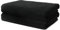 Lot de 2 Serviettes de Bain 70x140cm | Ensemble de Serviettes de Douche Grande Taille | 100% Coton Premium | Epais 500g/m2 | Linge de Bain Doux & Absorbant | Oeko-TEX | Marque Ôhm | Noir