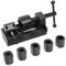 Fuel Line Fittings Installation Tool Kit for 4AN 6AN 8AN 10AN 12AN Connector, Aluminum Alloy 5 Bracket Hose Oil Cooling Pipe an Connector Installation Tool