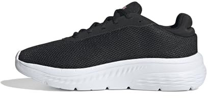 adidas Damen Cloudfoam Comfy Shoes Schuhe, core Black/FTWR White/Bliss pink