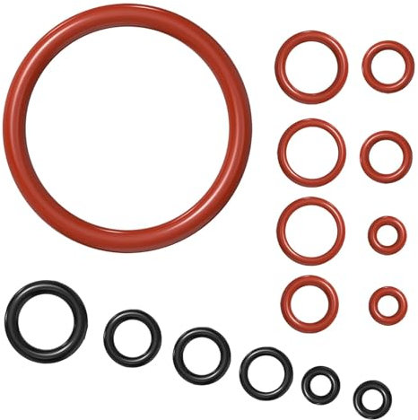 15 Stück O Ringe für Philips Kaffeevollautomat Ersatzteile,Dichtung O-Ringe BrüHgruppe,Dichtungsringe O-Ring Wartungssatz Ring,Latte Auslaufventil Kaffeemaschine Dichtungen,Dichtungsring Silikon Set