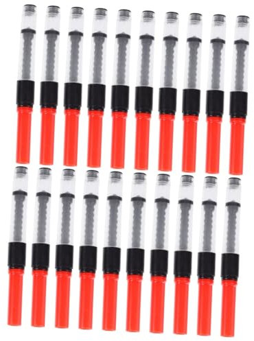 Parliky 20pcs Pen Converter Fountain Pen Ink Absorber Rotation Type Ink Filler for