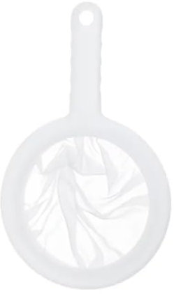 Plastic Nylon Fine Mesh Strainer, 200 Mesh Fine Mesh Food Grade PP Strainer Ultra-Fine Nylon Mesh Sieve Mesh Colander with Non Slip Handle for Coffee Jam Fruits Vegetable Straining Set Strainer
