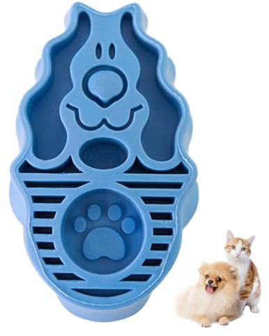 Raheem Hundebürste Badebürste, Badebürste für Haustiere, Brush Furminator für Hunde Kurzhaar Multifunktional Massagebürste Hundebürste Hshenjhu Badebürste für Haustiere