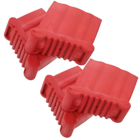 Angoily 4stücke Rutschfeste Leiterfüße Ersatz Für Leiterkappen Stabile Fußabdeckung Für Verschiedene Leitertypen Installieren Schützt Boden Und Leiter