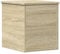 Kangmusi Truhe Sonoma-Eiche 30x35x35 cm Holzwerkstoff, kangmusi840669