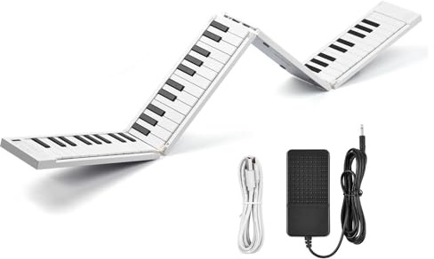Elektronische Tastatur, 88 Tasten, faltbares Klavier, multifunktionales Digitalpiano, tragbares elektronisches Keyboard, Klavier für Klavier (Typ 3)