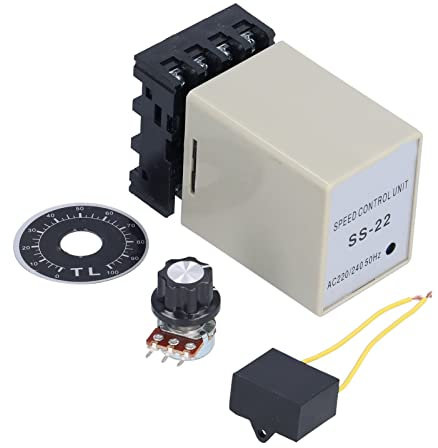 AC Motor Speed ​​Controller Regler Split Phase Hochpräzise Motordrehzahlregler 220 V 240 V Verpackung Druck Lebensmittelelektronikgeräte
