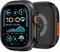 Suphart Compatibile con Cover Apple Watch Ultra 2/Ultra 49mm, Custodia Protettiva in Metallo Paraurti Robusto con Telaio Posteriore per iWatch 49mm, Nero
