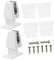DOITOOL 2 Stück Desktop Blenden Clip Panel Verstellbare Bildschirm Trennwandklemme Schreibtisch Trennwand Mehrere Halterungen Schutz Schreibtisch Bildschirmunterstützung Zubehör