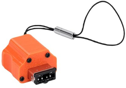 Zunate Ladeadapter für die GBA SP-Spielekonsole (ORANGE) | Typ-C-Schnittstelle, 3,5-mm-Kopfhöreranschluss, Ladekonverter, Anti-Verlust-Seil