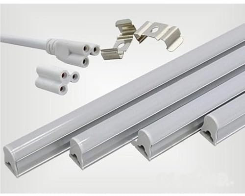 SILAMP Tube néon LED 120cm T5 18W - Blanc Froid 6000K - 8000K