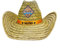 Salitos Strohhut Partyhut Sommerhut Partyhut Sonnenhut Orange oder Blau