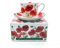 Bone China Breakfast Cup/Saucer Poppy Gift Boxed Postage Free UK