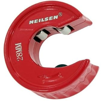 Neilsen CT4149 Automatic Tube Cutter for 28mm Copper Pipes | Auto-Feed Mechanism | Burr-Free Cutting | Ideal for Plumbing, Refrigeration, Tight Spaces