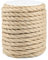 jijAcraft Corda di Iuta Spago Corda Canapa 10 mm x 15 M, per Artigianato, Decorazione di Mobili, Imballaggio, Giardinaggio, Tiragraffi