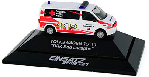 Rietze 53634 Volkswagen VW T5 2010 DRK Bad Laasphe 1:87 Neu