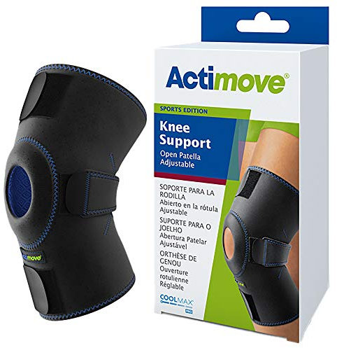 Actimove Rodillera abierta ajustable universal negro