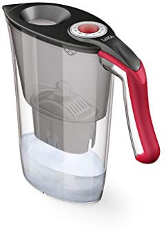 LAICA Caraffa filtrante Carmen Lucia Rossa 2,3 l, 2,3 l