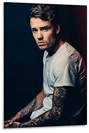 LIANGBO Liam Payne Lockscreen Poster dekorative Malerei Leinwand Wandkunst Wohnzimmer Poster Schlafzimmer Malerei 12x18inch(30x45cm)
