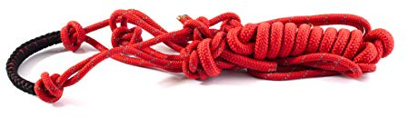 Gee Tac | Hi Viz Rope Halter Head Collar | Red | Hi-viz rope halter head collar for groundwork, handling and horsemanship.