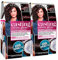 2x L'Oréal Paris Tinta Capelli Casting Creme Gloss, senza Ammoniaca per una Fragranza Piacevole, 4102 Cool Brunette Cioccolato Fondente - 2 tinte