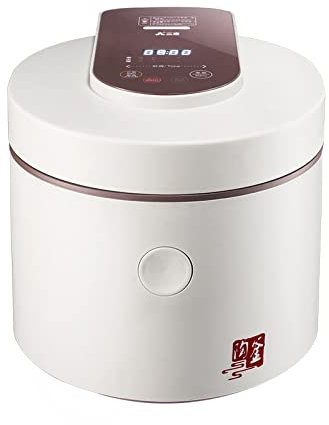 SanYuan Rice Cooker w/Ceramic Inner Pot, 3L Multi-function Cooker, Soup, Congee, and Porridge, Healthy Ceramic Pot, Cook Up to 5Cups Uncooked Rice, CFXB30PC-A10, White, 3L, 5Cup