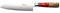 Katana Saya Elements 18cm Santoku Knife, Volcanic Red - High Carbon VG-10 Damascus Steel for Extreme Toughness & Sharpness – Natural Olivewood & Resin Handle