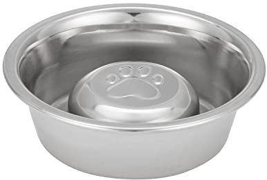 Neater Pet Brands Bol à Alimentation Lente en INOX - Bols Standard adaptés aux mangeoires surélevées (177 ML)