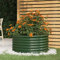 WIFESE Jardinière Surélevée Acier Enduit de Poudre 80x80x36 cm Vert Pot de Jardinière Robuste Lit Surélevé de Jardin Extérieur Potager Balcon Décorer Patio Jardin pour Plantes Légumes Herbes